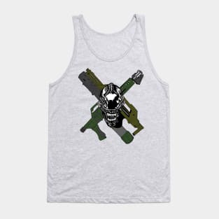 Aliens - Skull and Cross Guns Tank Top